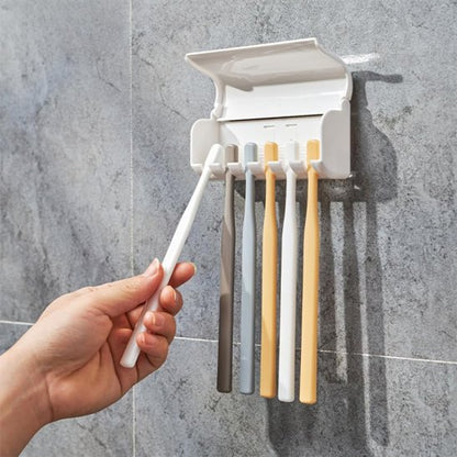 Porte brosse à dent mural 